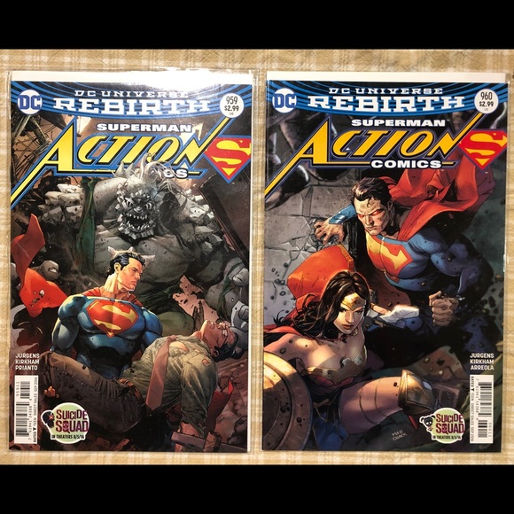 COPY - 19 DC Universe Rebirth Superman Action Com… - Picture 3 of 11